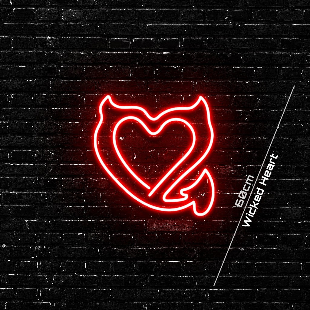 Wicked Heart | The Devilish Glow of Passion