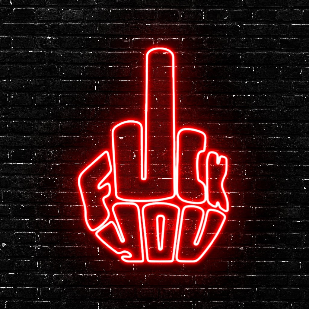 The "Unfiltered Spirit" Neon Statement