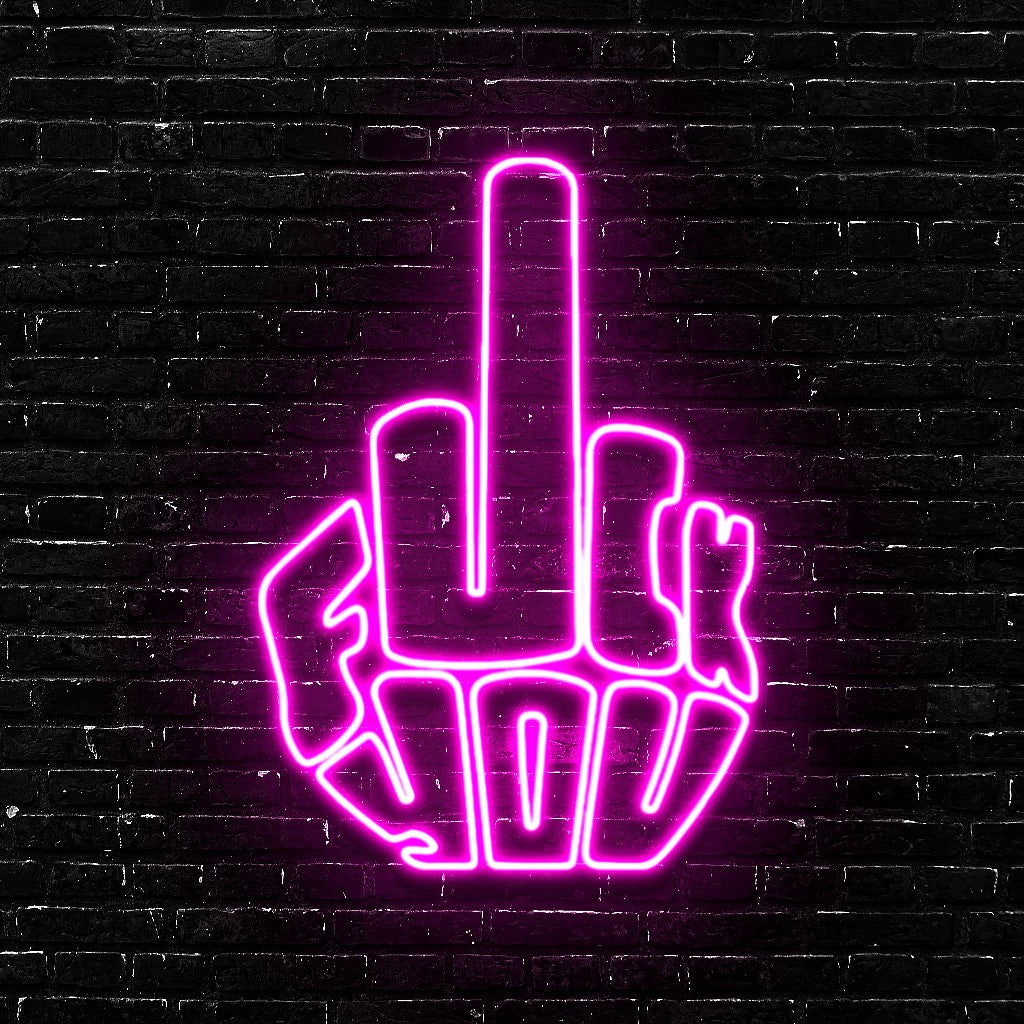 The "Unfiltered Spirit" Neon Statement