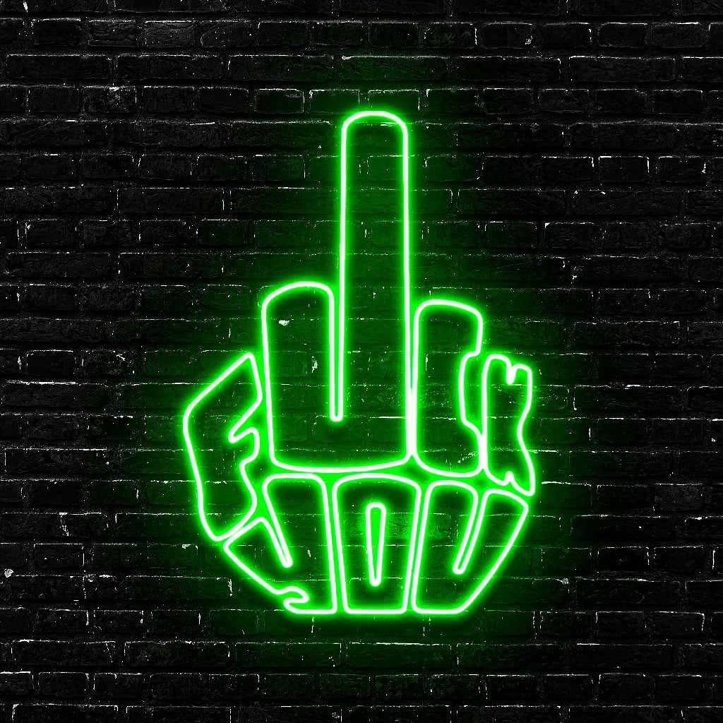 The "Unfiltered Spirit" Neon Statement