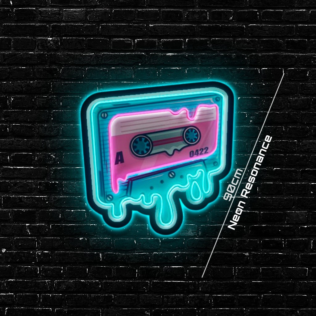 Neon Resonance | The Melting Retro Tape