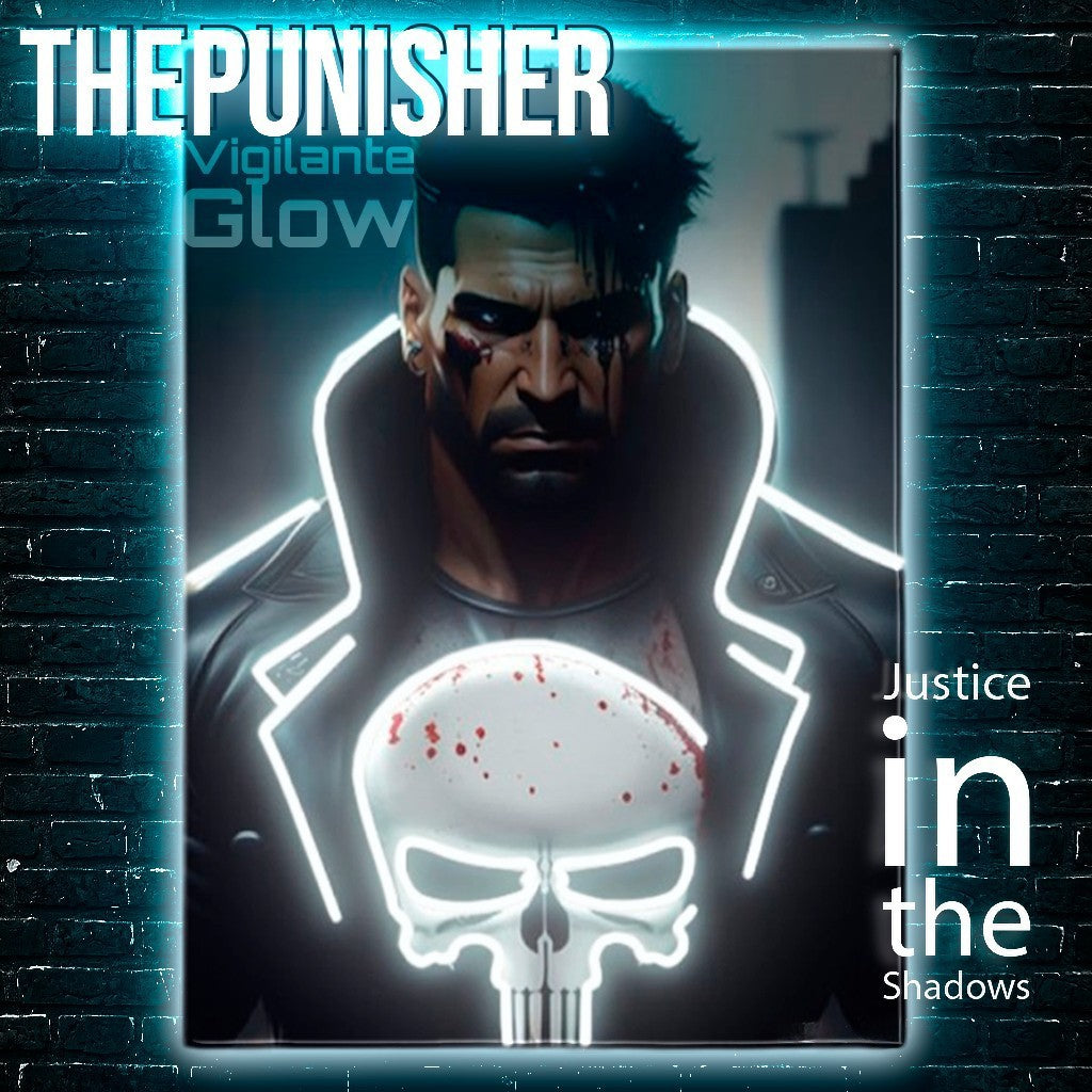 The Punisher: Justice in the Shadows LED Art