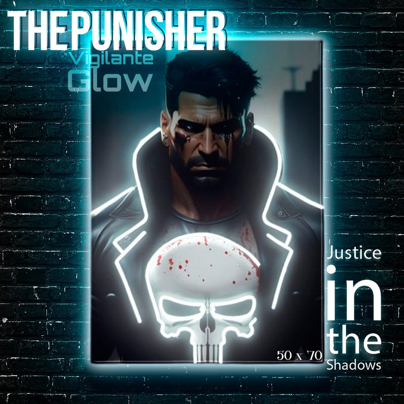 The Punisher: Justice in the Shadows LED Art
