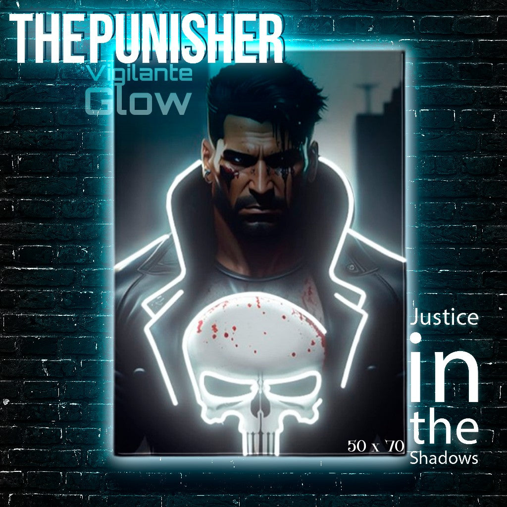The Punisher: Justice in the Shadows LED Art