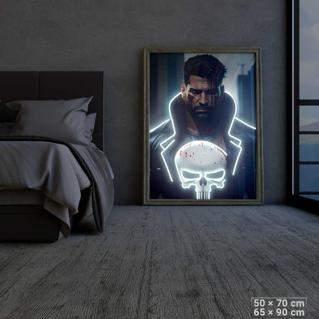 The Punisher: Justice in the Shadows LED Art