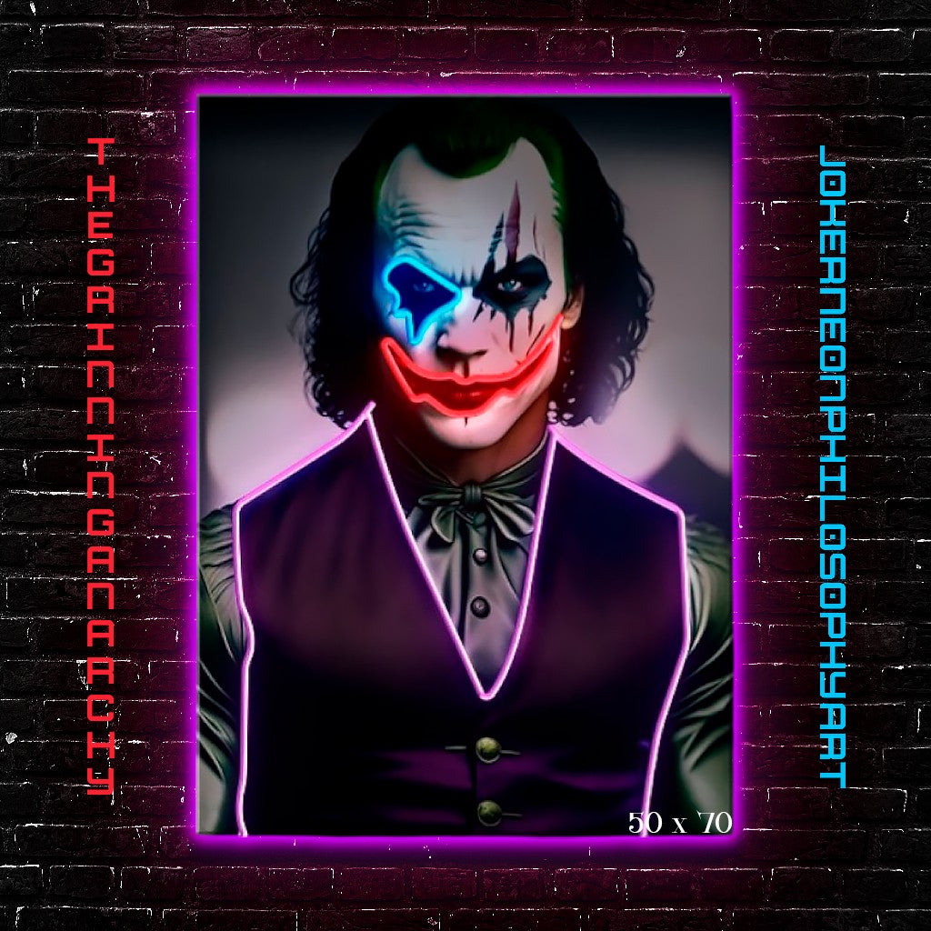 Vaporwave Venus: Digital Angel LED Art