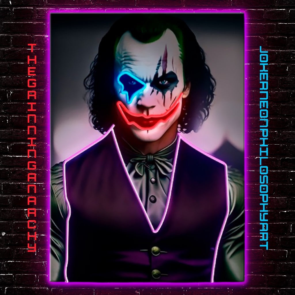 Vaporwave Venus: Digital Angel LED Art