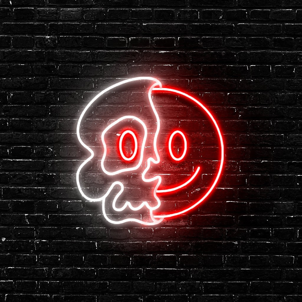 Dual Nature | The Paradox Neon Statement