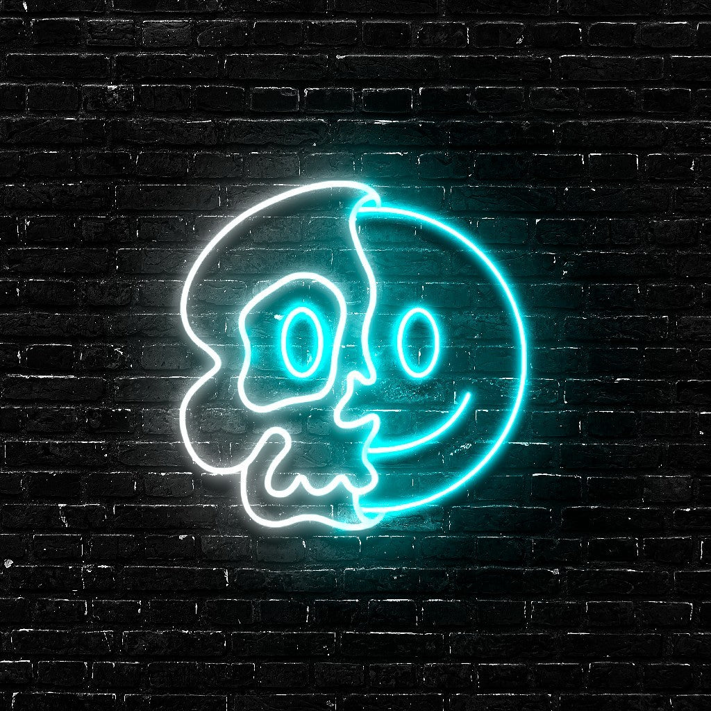 Dual Nature | The Paradox Neon Statement