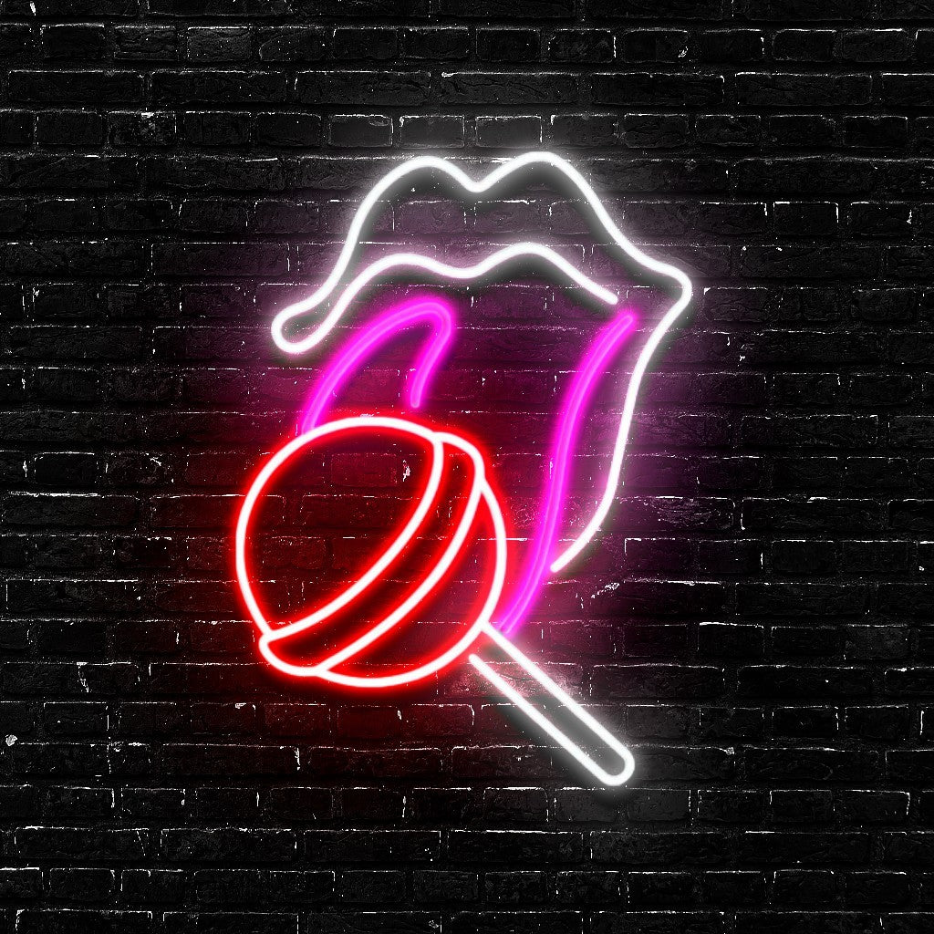 Sweet Electric Pop | The Neon Lollipop Statement