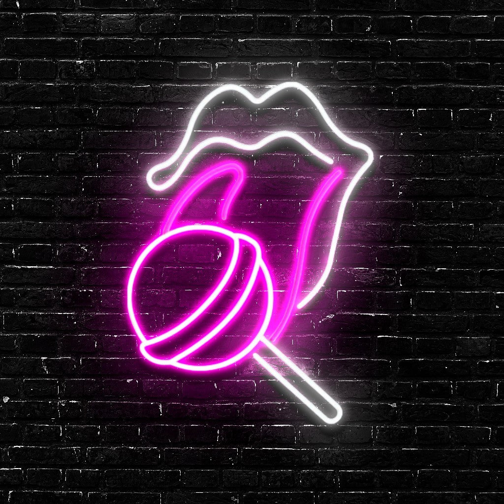 Sweet Electric Pop | The Neon Lollipop Statement