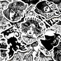 Shadow Realm | 50 Monochrome Stickers Pack